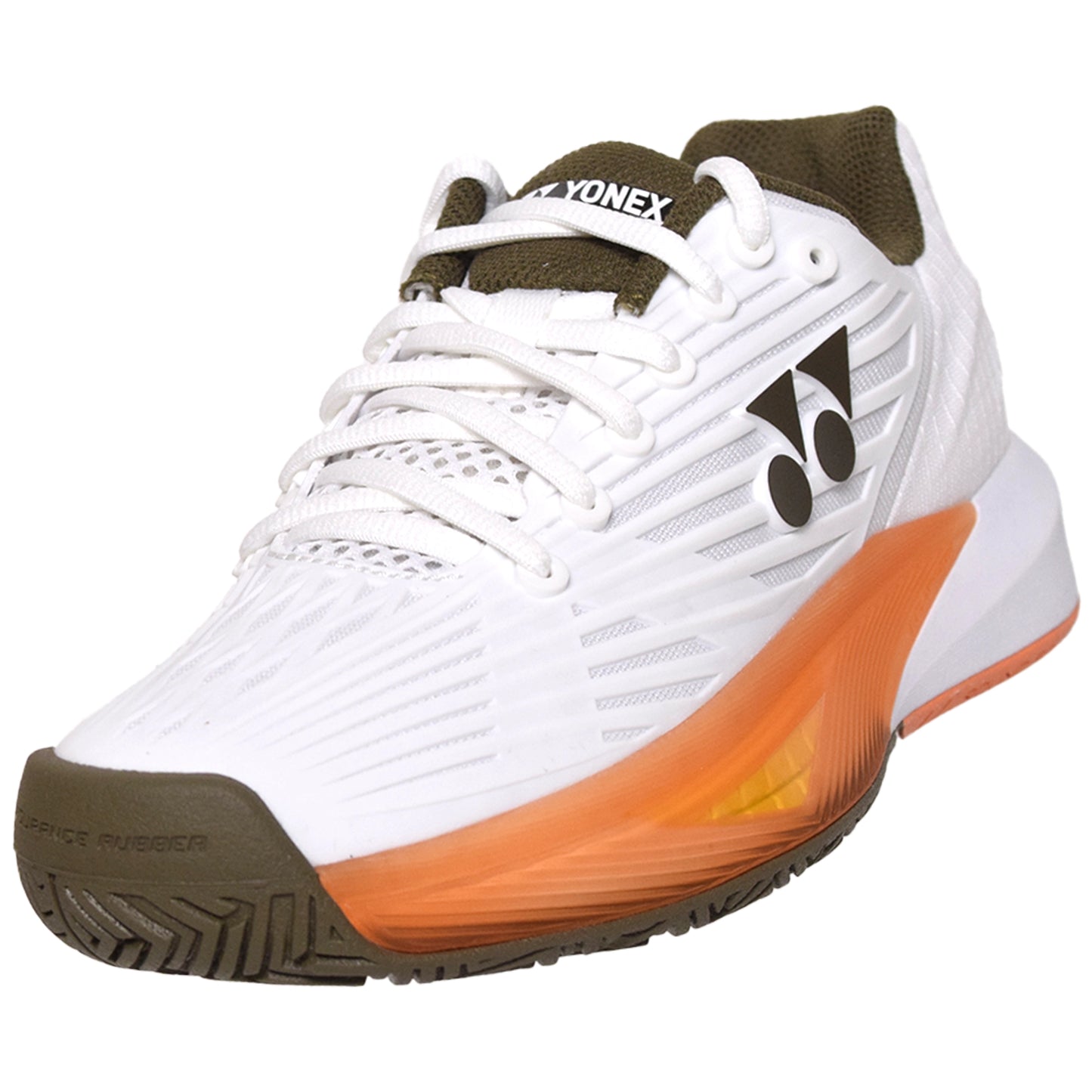 Yonex Femme Power Cushion Eclipsion 5 Blanc/Brun - US OPEN