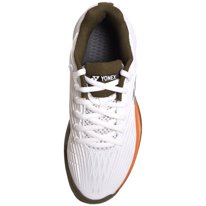 Yonex Femme Power Cushion Eclipsion 5 Blanc/Brun - US OPEN