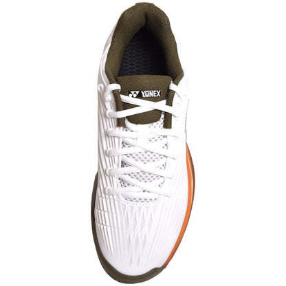 Yonex Homme Power Cushion Eclipsion 5 Blanc/Brun - US OPEN