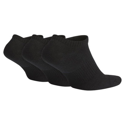 Nike bas d'entraînement Everyday Plus Cushioned No-Show SX6889-010 (3 paires) Noir