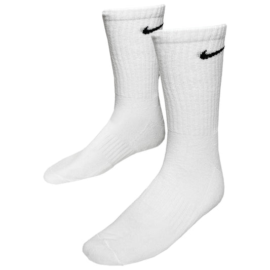 Nike bas Everyday Cushioned chaussettes mi-mollet SX7664-100 (3 paires) Blanc