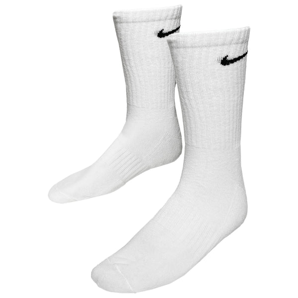 Nike bas Everyday Cushioned chaussettes mi-mollet SX7664-100 (3 paires) Blanc