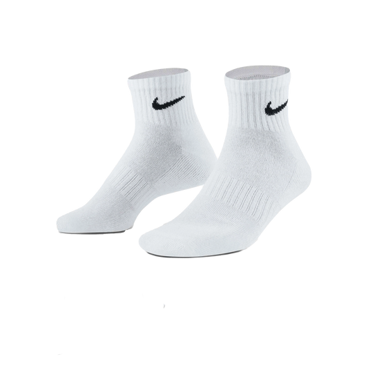 Nike bas d'entraînement à la cheville Everyday Cushioned SX7667-100 (3 paires) Blanc