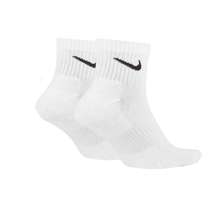 Nike bas d'entraînement à la cheville Everyday Cushioned SX7667-100 (3 paires) Blanc
