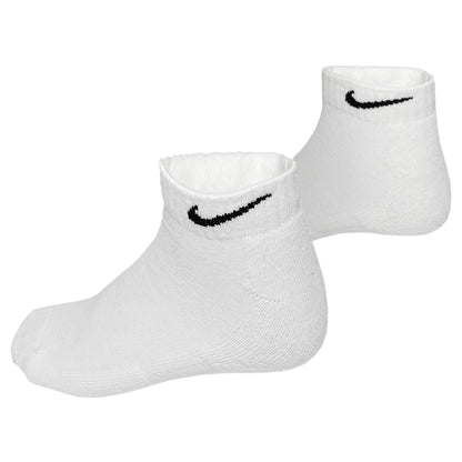 Nike bas Everyday Cushioned Low SX7670-100 (3 paires) Blanc