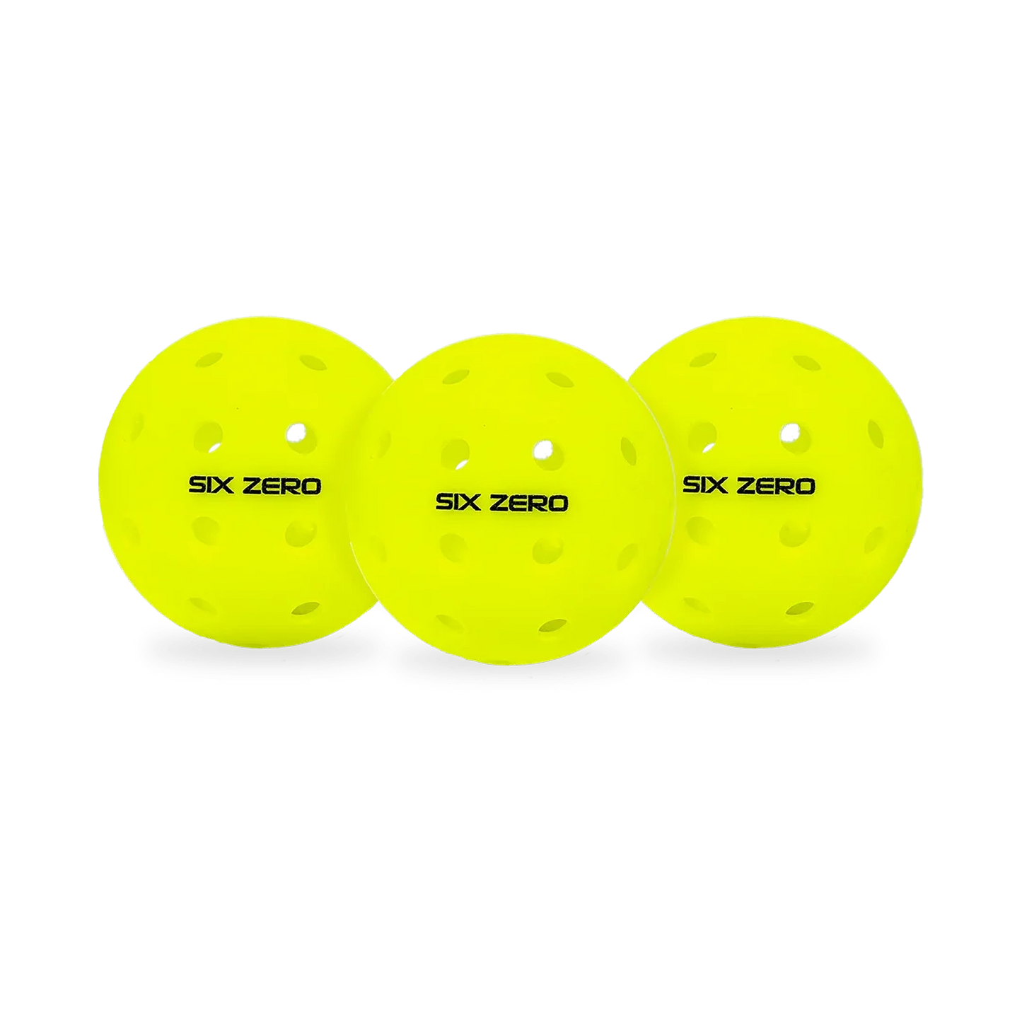 Six Zero 6.0 Pro Pickleball Balls 3 pack