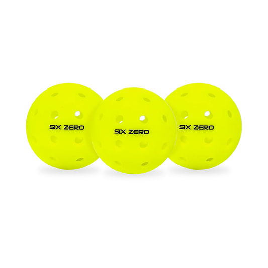Six Zero 6.0 Pro Pickleball Balls 3 pack