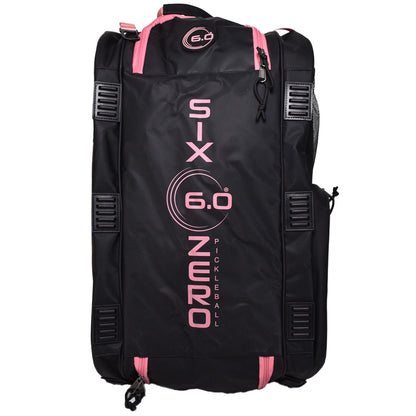 Six Zero sac de pickleball Pro Tour Noir/Rose