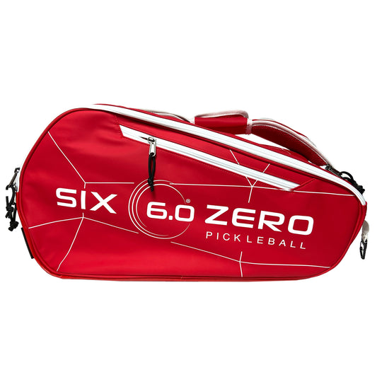 Six Zero Pro Tour Pickleball Bag Ruby Red