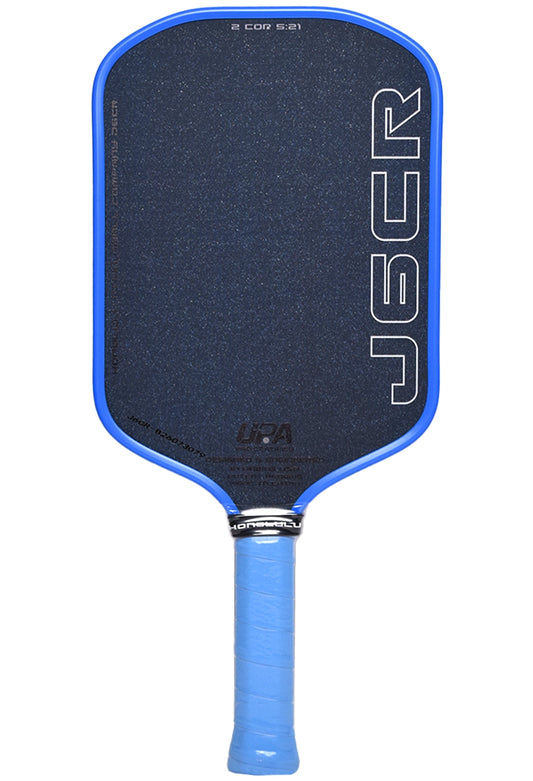 Honolulu J6CR Blue (Crystal Blue Surface) - Elongated Handle