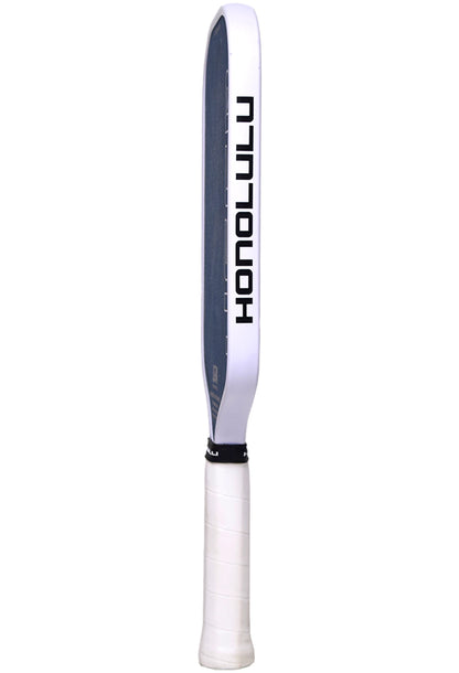 Honolulu J6CR White (Crystal Blue Surface) - Elongated Handle