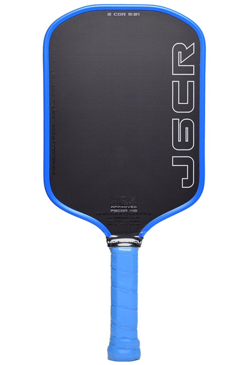 Honolulu Sword & Shield J6CR Blue (Elongated) - Tenniszon