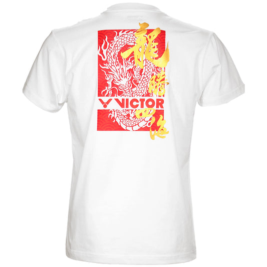 Victor T-Shirt Unisexe Édition CNY T-401CNY A (Blanc)