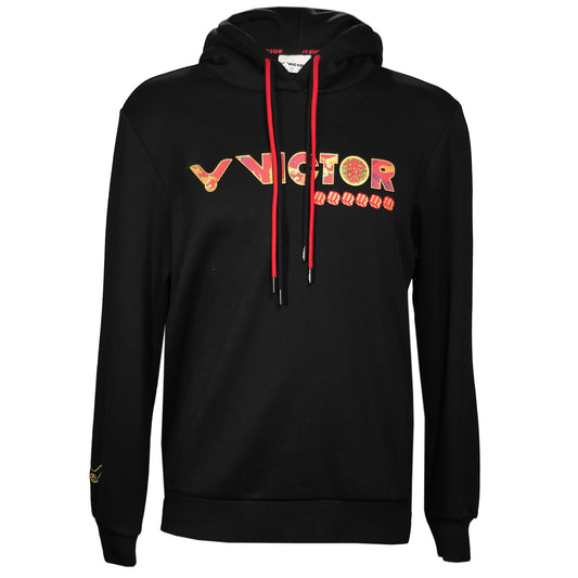 Victor CNY Edition Unisex Hoodie T-404CNY C (Black)