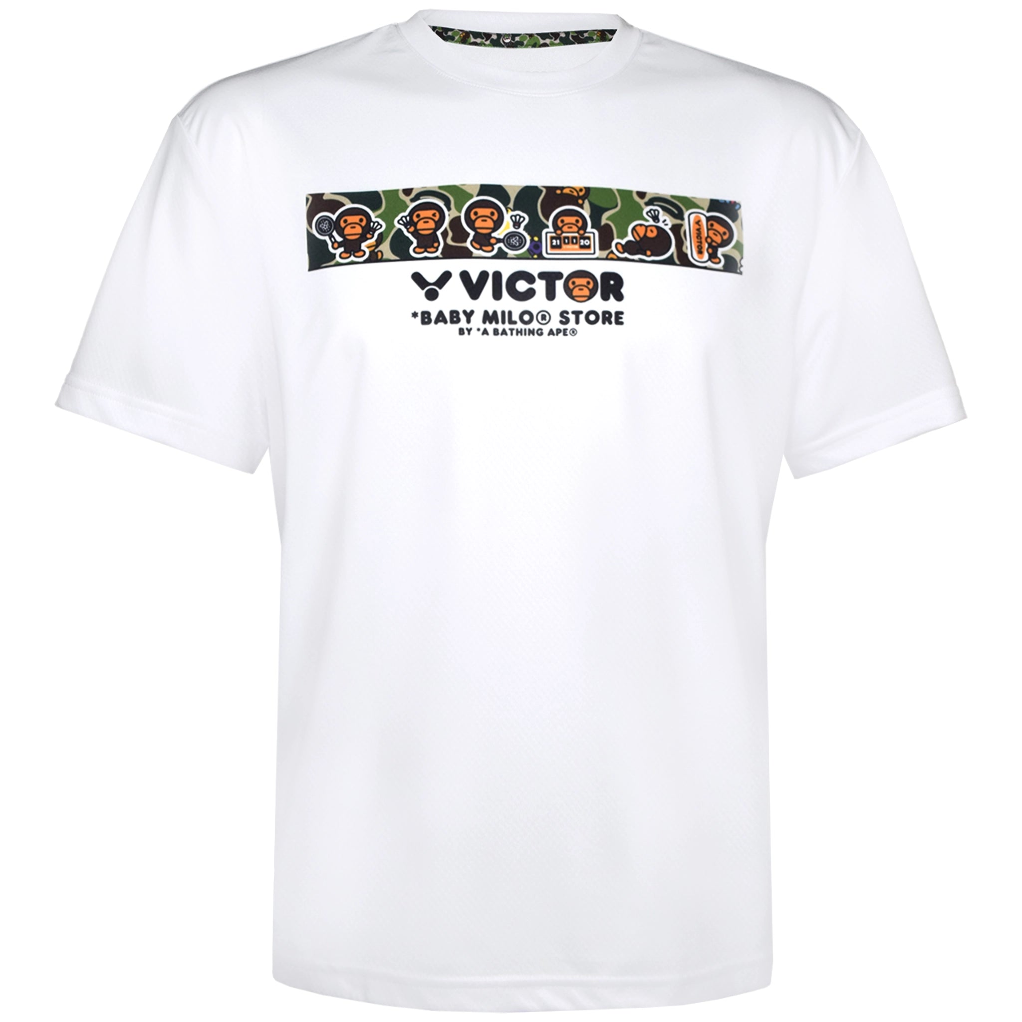 VICTOR BABY MILO STORE コラボ Tシャツ L Victor x Baby Milo Unisex Knitted T-Shirt T-502BM A