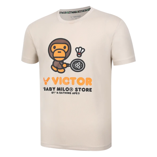 Victor x Baby Milo Unisex Knitted T-Shirt T-503BM V - Tenniszon