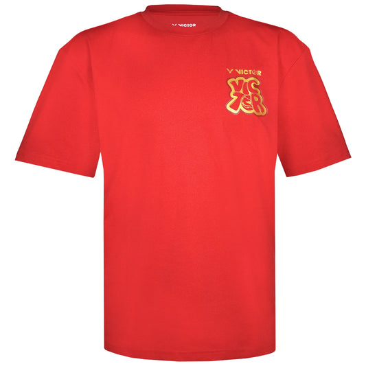 Victor CNY 2026 Edition Unisex Knitted T-Shirt T-602CNY D (Red)