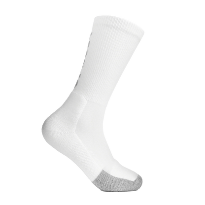 Thorlo Light Cushion Crew Tennis Socks White (T1CXU0-WHT2)