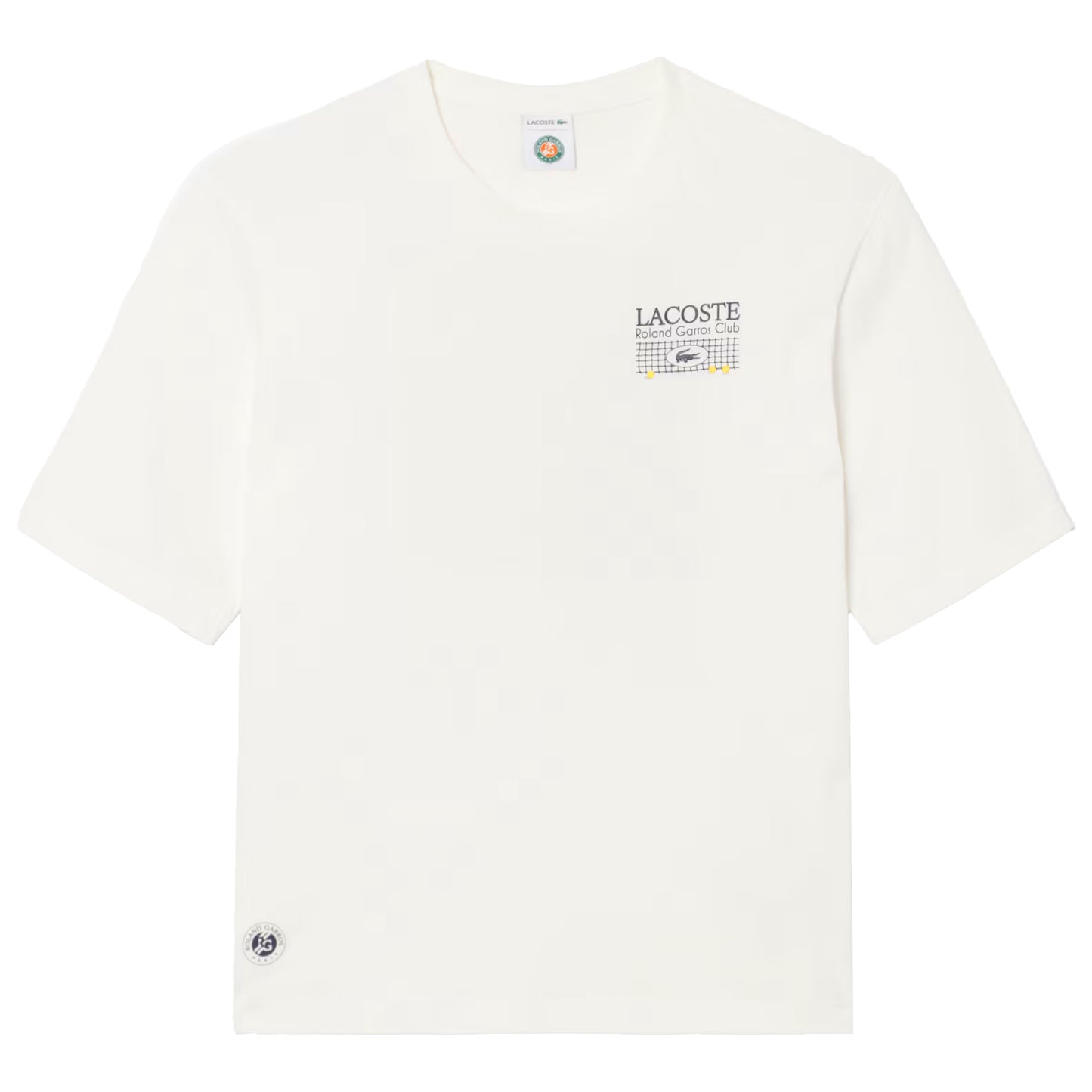 Lacoste Men's Roland Garros Edition Cotton T-Shirt TH0375-51-70V