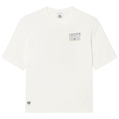 Lacoste Men's Roland Garros Edition Cotton T-Shirt TH0375-51-70V