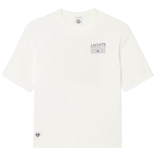 Lacoste Men's Roland Garros Edition Cotton T-Shirt TH0375-51-70V