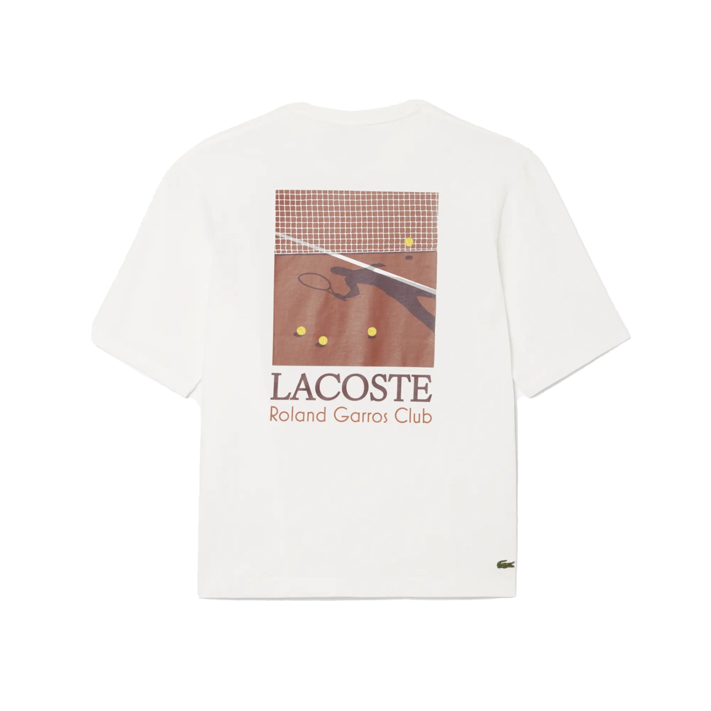 Lacoste Édition Roland Garros T-shirt de coton pour homme TH0375-51-70V