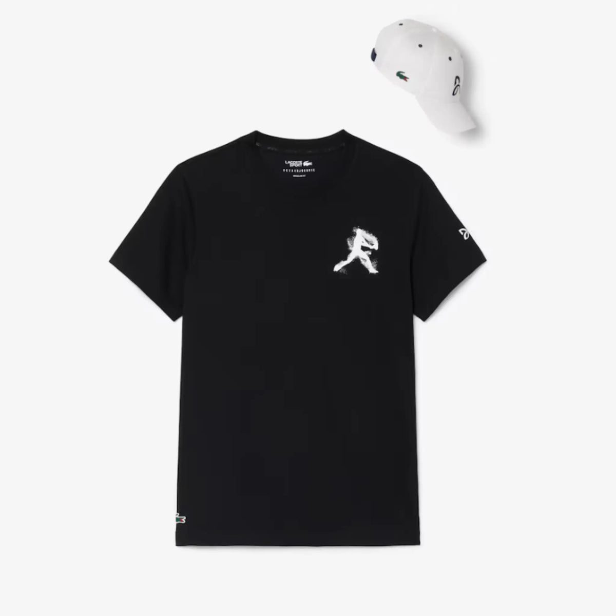 Lacoste x Novak Djokovic Ensemble T-shirt et casquette pour homme TH1044-52-031
