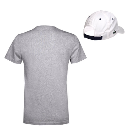 Lacoste x Novak Djokovic Ensemble T-shirt et casquette pour homme TH1044-52-MNC