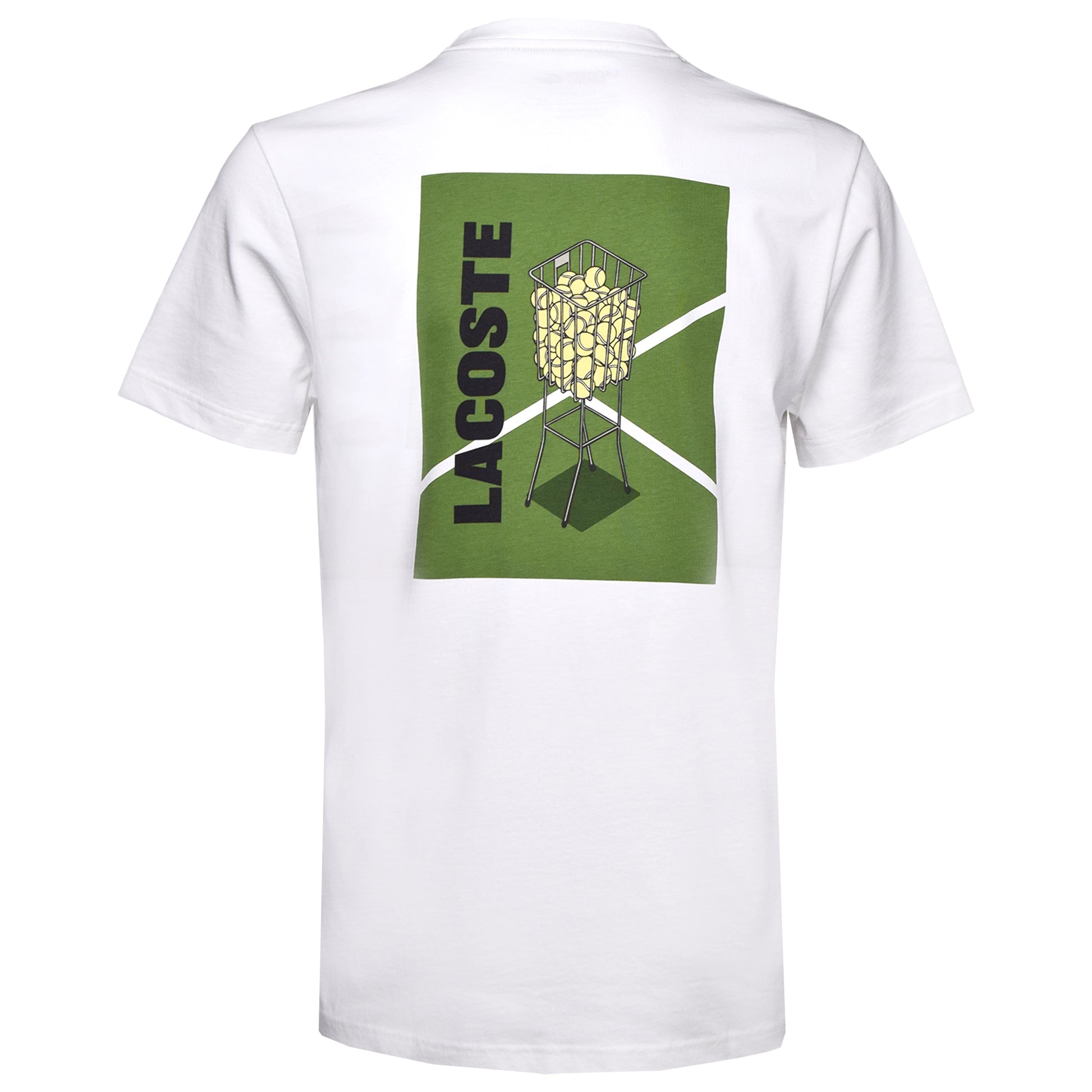 Lacoste Men's Ultra Dry Heritage Printed T-Shirt TH4762-52-001 - Tenniszon