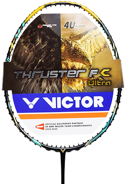 Victor Thruster F C Ultra CX Unstrung Black/Gold