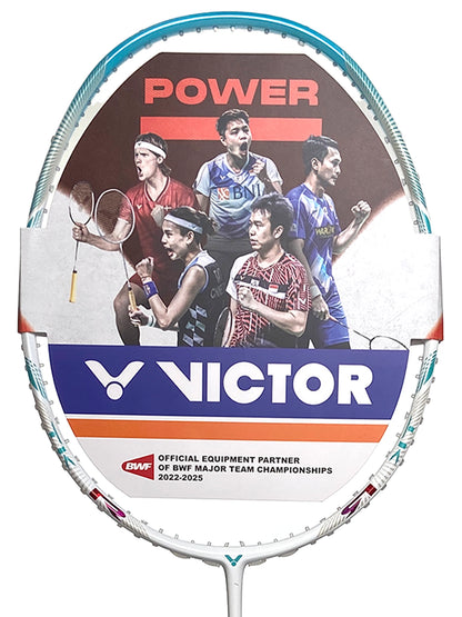 2907 Victor R Victor Thruster K R Unstrung White - 4U – Tenniszon
