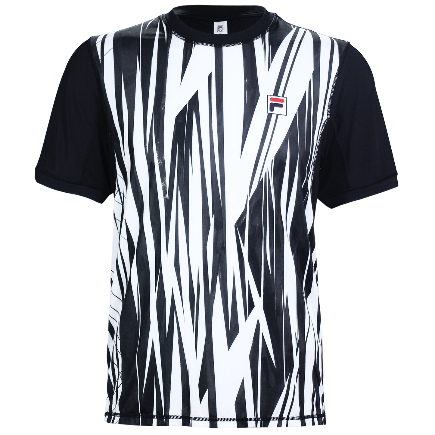 Fila Men's La Finale Short Sleeve Printed Crew T-Shirt TM31D016-002 - Roland-Garros