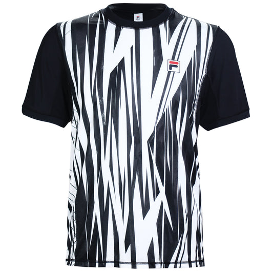 Fila T-shirt ras du cou imprimé à manches courtes La Finale pour homme TM31D016-002 - Roland-Garros