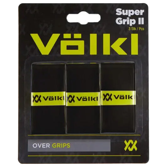 Volkl Super Grip II Overgrip (3) Noir