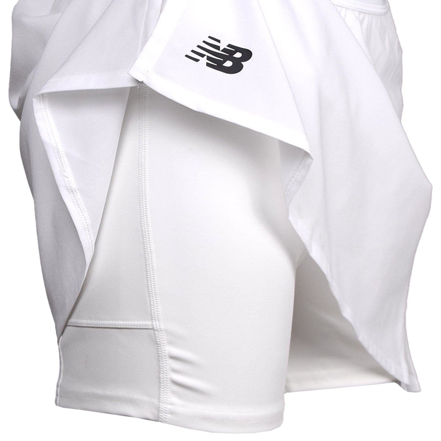 New Balance Jupe-short de tournoi pour femme WK41401-WT