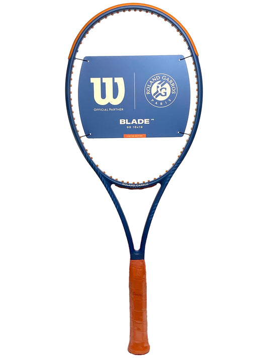 Wilson Blade 98 16/19 V9 Roland-Garros 2024 Non Cordée (WR150611)