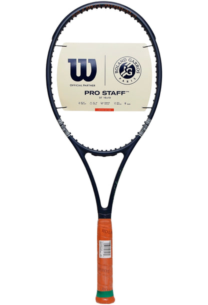 Wilson Pro Staff 97 V14 Roland-Garros 2026 - Session de Soirée (WR208911)