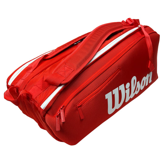 Wilson Super Tour Bag Red 9PK 2025 (WR8036701)