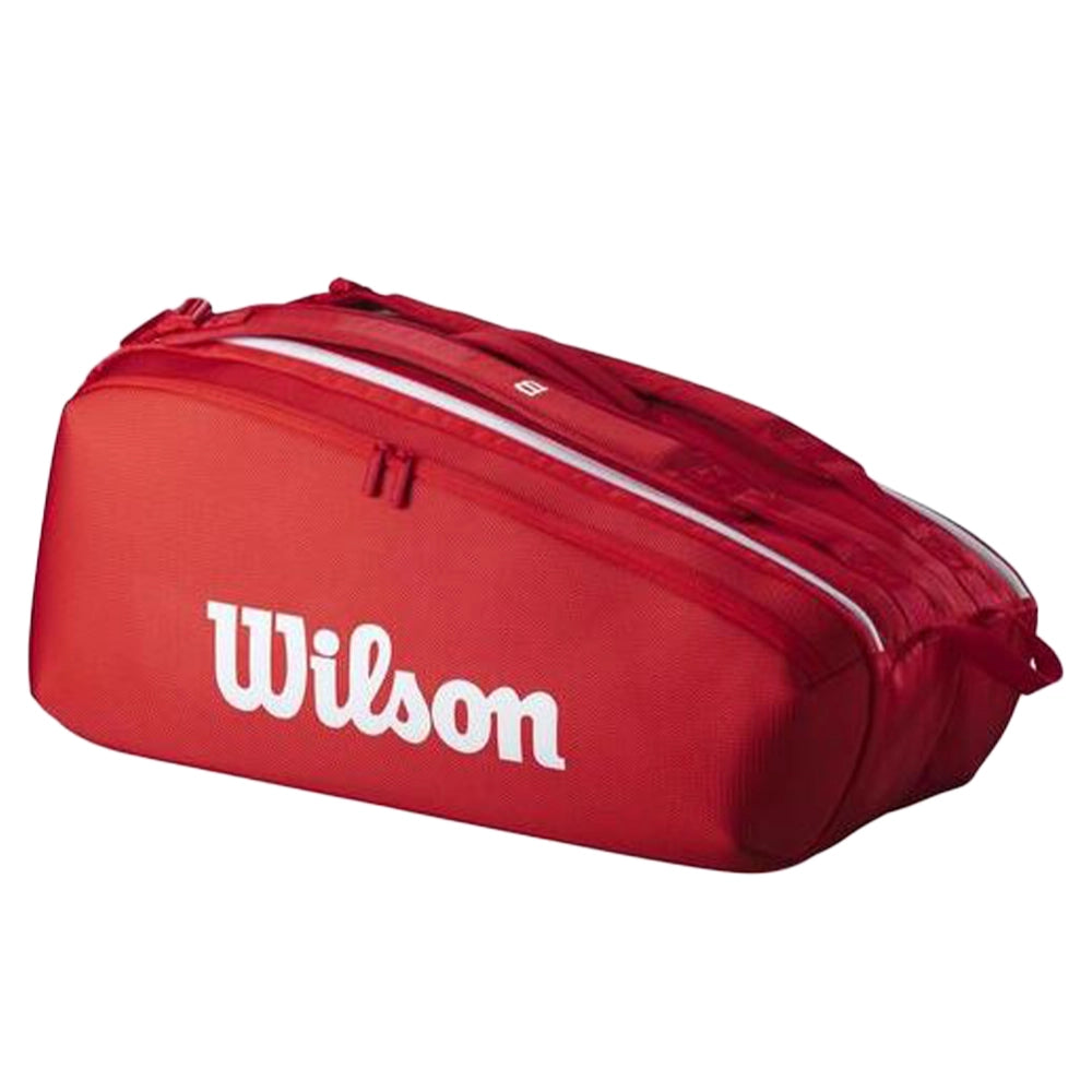 Wilson Super Tour Bag Red 9PK 2025 (WR8036701)