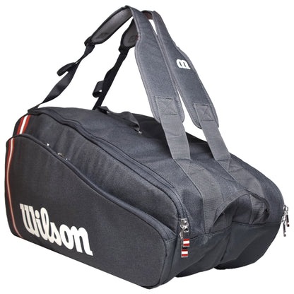 Wilson Tour 12PK Racket Bag Black 2025 (WR8037301) - Tenniszon