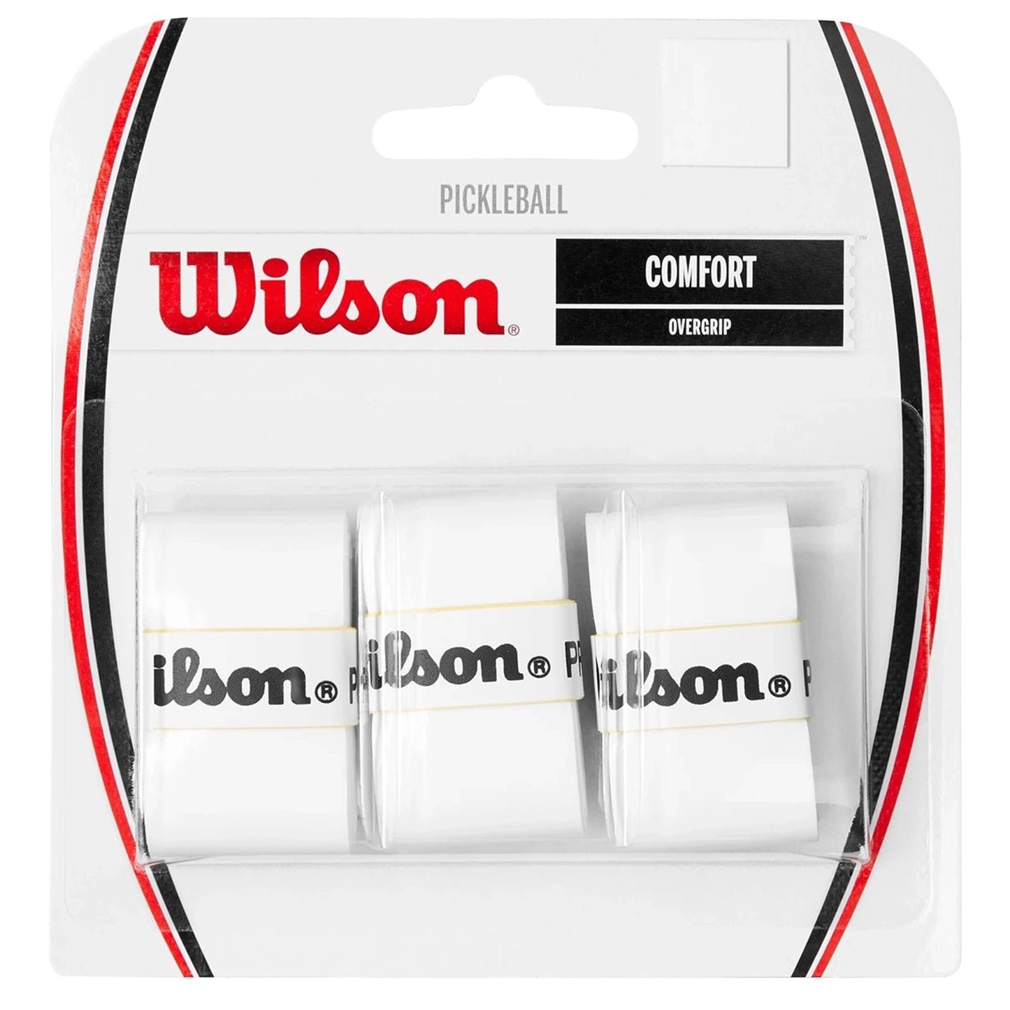 Wilson Pickleball Pro Overgrip 3 Pack White (WR8401101)