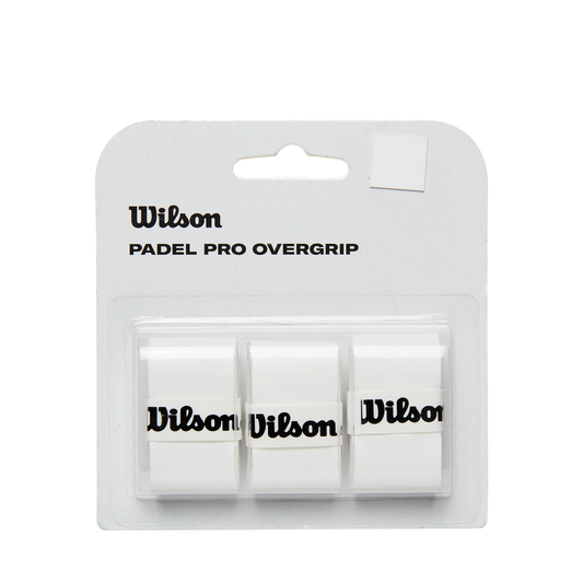 Wilson Pro Overgrip Padel 3PK Blanc
