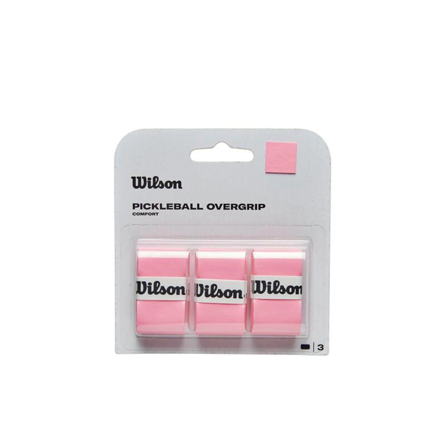 Wilson Pickleball Overgrip 3 Pack Pink (WR8904606)