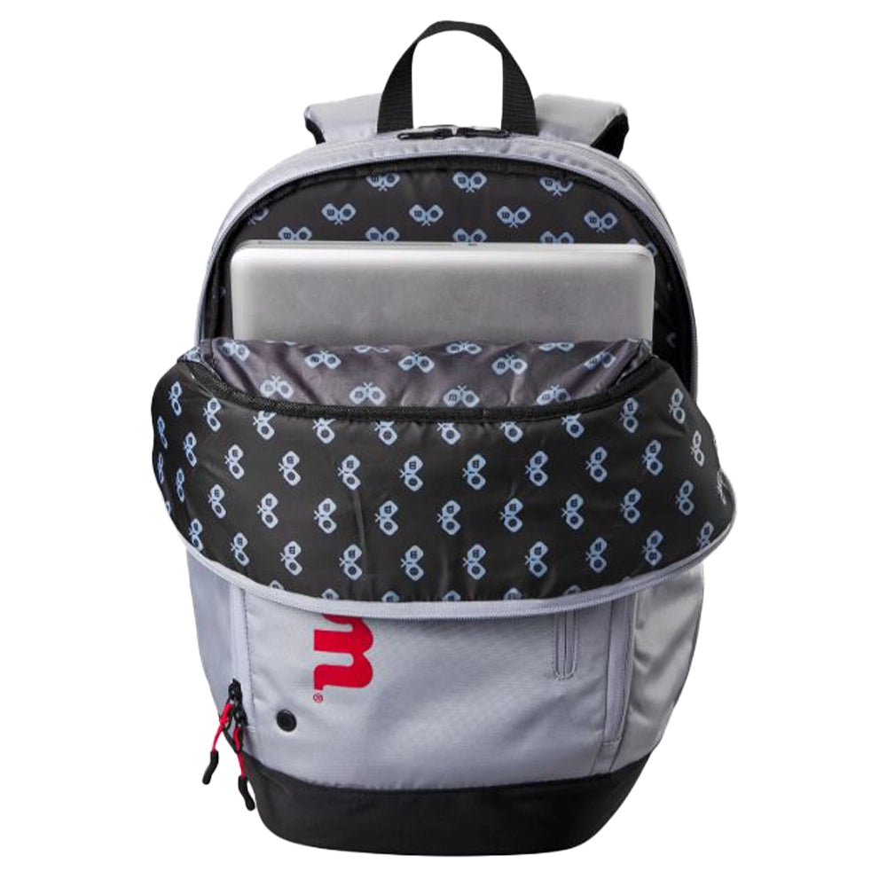 Wilson Sac à dos Pickleball (WR8905701) Gris/Rouge