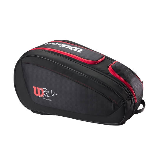 Wilson Bela V3 Padel Bag (WR8910801) Black/Red