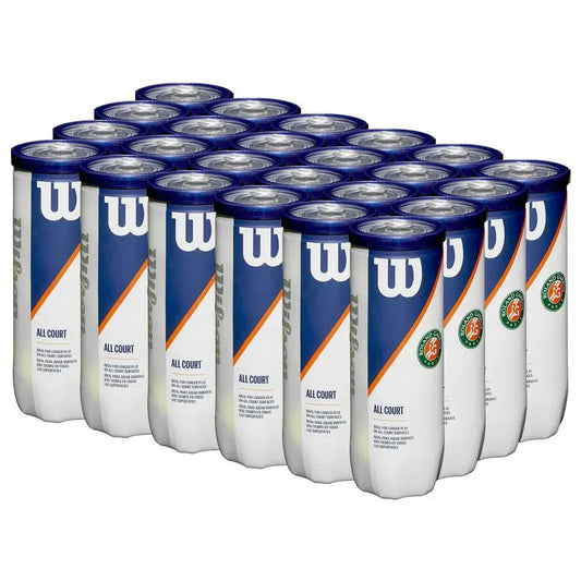 Wilson balls Roland Garros All Court Case (24 cans of 3)