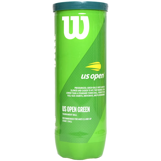Wilson balles US Open Verte (Tube de 3)