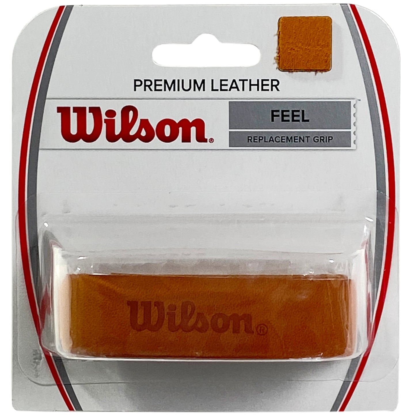 Wilson Premium Leather Replacement Grip Brown