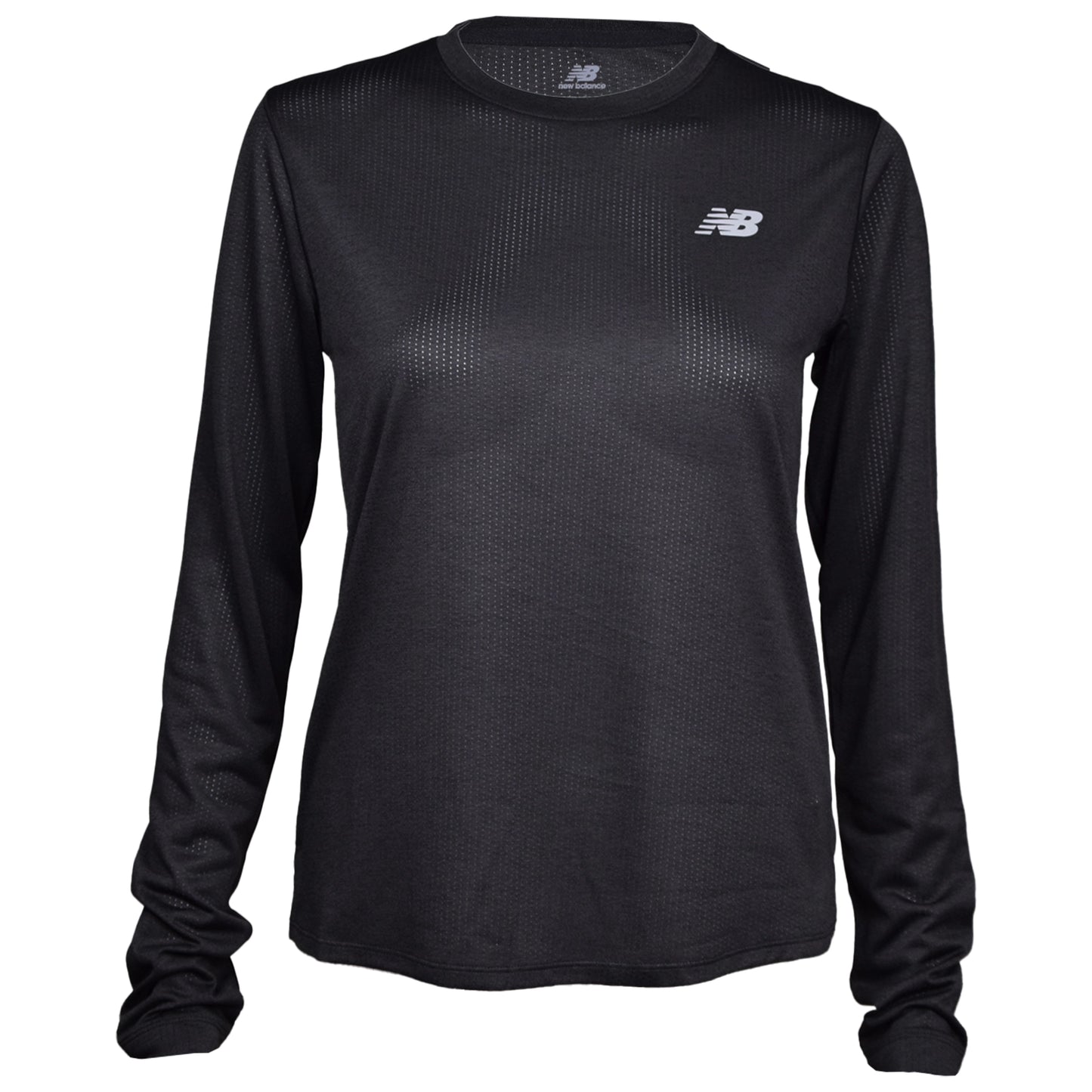 New Balance Haut à manches longues Athletics pour femme WT41256-BKH