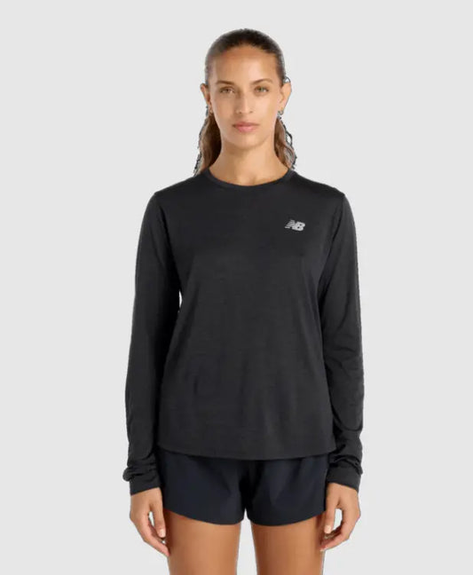 New Balance Women's Athletics Long Sleeve Top WT41256-BKH